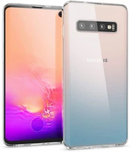 Full Cover Für Samsung Galaxy S10 Silikon TPU 360° Transparent Hülle Touch ID - Bild 1 von 3