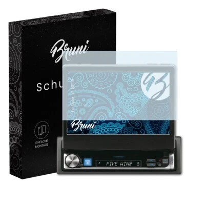 Bruni 2x Folie für Alpine IVA-D511R Schutzfolie Displayschutzfolie - Bild 1 von 4