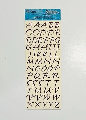 Pegatinas de vitela Judy Melvin Designs Foto 1 de 4