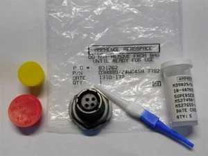 Amphenol Aerospace D38999/24WC4SN 4P F/M Insert 13-4 Circular Jam Nut Receptacle - Picture 1 of 1