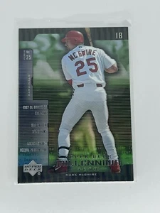 2000 UD Legends Baseball Millennium Team Insert Card #1 Mark McGwire St. Louis - Picture 1 of 1