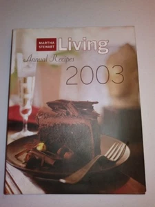 Martha Stewart Living Annual Recipes Hardcover 2003 - Picture 1 of 9