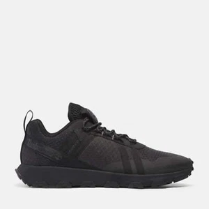 Timberland Winsor Trail Lacciatura Low Trainer Nero - Foto 1 di 11