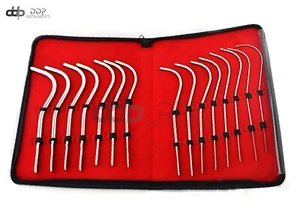 15 Pcs Guyon Sound Kit - Medical Bougies Gynec DS-1346-215 - Picture 1 of 3