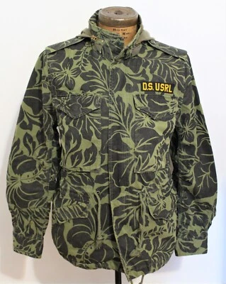 Chaqueta de Campo Militar Ralph Lauren Denim & Supply Verde Floral Camuflada Talla Pequeña Foto 1 de 4