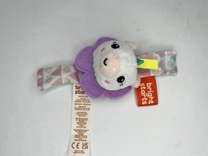Teethe Wrist Pals Unicorn Bright Starts Baby Stroller Toy New - Picture 1 of 10