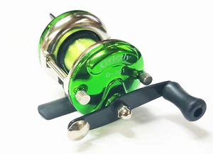 CARRETE MINI CRAPPIE GRIZZLY, VERDE G-101, (PARA POSTE/CAÑA CRAPPIE) - Imagen 1 de 5