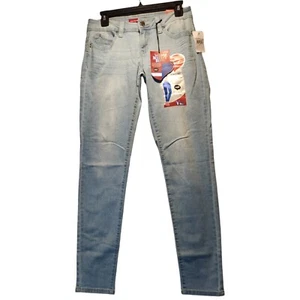 YMI Wanna Betta Butt Damengröße 9 hellblau Denim Skinny Jeans - Bild 1 von 9