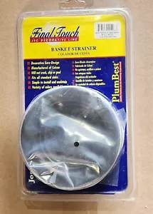 Colador de canasta Jones Stephens 3-1/2" B02-406 bronce frotado con aceite - Imagen 1 de 3