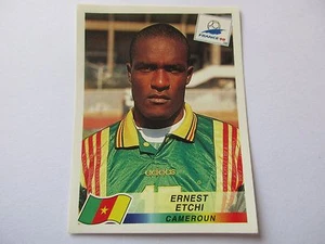 Sticker PANINI World Cup FRANCE 98 N°126 Cameroun Ernest Etchi - Imagen 1 de 2