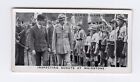 Wills Cig Card Royalty 1937 #34 Inspecting Boy Scouts at Maidstone
