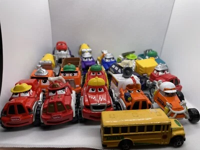Hasbro Maisto Tonka Lil Chuck & Friends Toy Lot Vehicles 16 Total Cars Toys - Image 1 of 4
