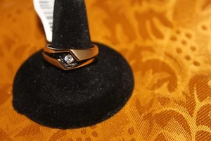 R.S. Covenant Ring Style #107 New With Tags, Size 10 cubic zirconia - Picture 1 of 3