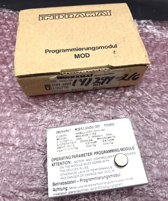 INDRAMAT Parameter Programming Module MOD5/X0151-359 TDM2-030-300-W0 *NEW* - Image 1 of 3