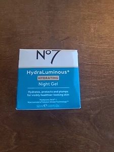 No7 Hydraluminous Hydrating Night Gel 1.69 oz (50mL) - Picture 1 of 1