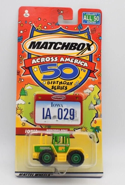 Matchbox Superfast Iowa Mercedes Benz Tractor 1600. Across America 50th Birthday - Image 1 of 1