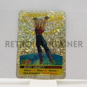 Edibas Lamincards DRAGON BALL Z SERIE SMERALDO - P17 Baby Vegeta - Picture 1 of 1