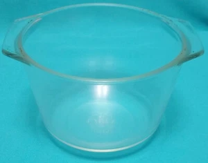 Vintage 6” ROUND OPEN CASSEROLE 1.5-Qt Originals Clear By PYREX #343 - Picture 1 of 4
