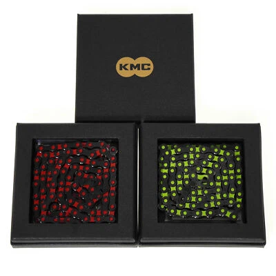 KMC X12 DLC 12s Bike Chain 126Link  Road Mountain Bike Red or Green - Image 1 of 4