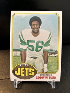 Goodwin Turk 1976 Topps Football New York Jets #334 - Imagen 1 de 2