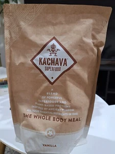 Ka'Chava Superfood (Kachava), The Whole Body Meal vanilla 900g free shipping.
