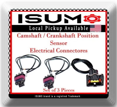 3 разъема датчика положения распределительного вала / коленчатого вала подходят для Hyundai Kia V6 2,7 л - Изображение 1 из 3