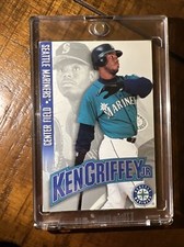 1996 Ken Griffey Jr Winning Run Nintendo Promo Card.