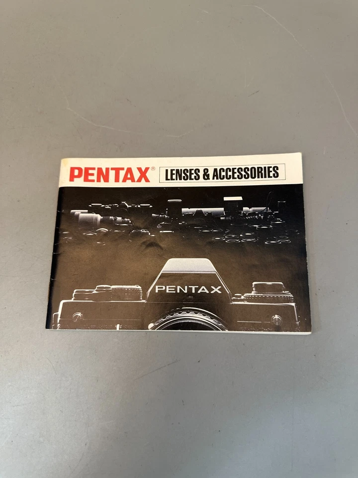 Original Instructions for Pentax Lenses & accessories (ENGLISH) - Image 1 of 1