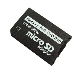 For Micro Storage Card - MS pro duo for PSP Card Adapter Memory Stick Flash Card - Picture 1 of 8