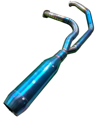 Sistema completo escape personalizado Harley Davidson Touring Road Glide Foto 1 de 4