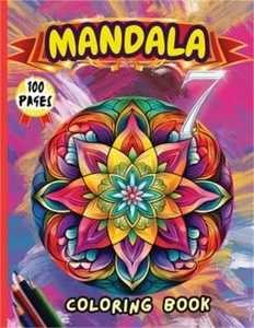 Mandala 7 Coloring Book: Stress Relieving Mandala Designs for Adults Relaxation - Picture 1 of 1