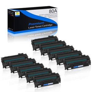 Toner CF280A kompatybilny z HP 80A Laserjet Pro 400 M401n M401dn MFP M425dn partia - Zdjęcie 1 z 32