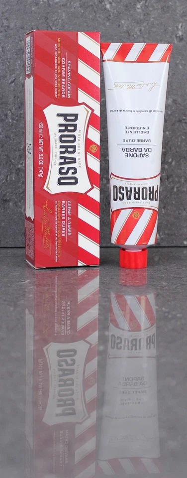 Tubo de crema de afeitar Proraso espuma de karité italiana NUTRITIVA 150 ml  Foto 1 de 1