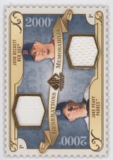 2009 SP Legendary Cuts Generations Dual Memorabilia #GMPB Beckett/Peavy Jersey