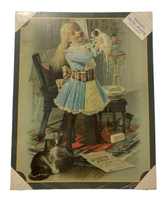 Vintage Dingman Soap Advertising Tin Sign Laundry Room Decor - Image 1 of 4