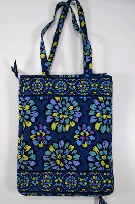 Bolso acolchado para computadora portátil Vera Bradley acolchado azul índigo pop floral Foto 1 de 4