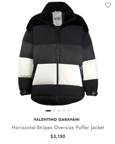 GIACCA VALENTINO 1 1 LV COLLO VISONE RARA 2021 sfilata RARA NUOVA CON ETICHETTE PREZZO AL PUBBLICO CONSIGLIATO 3150$