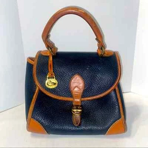 Vintage Dooney and Bourke Top Handle Ledertasche - Bild 1 von 9