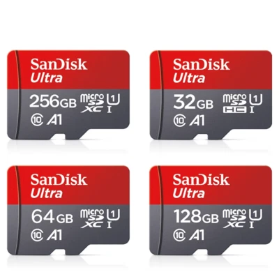 SanDisk Ultra Micro SD Memory Card Class 10 SDHC SDXC 128GB 32GB 64GB 256GB TF - Image 1 of 4