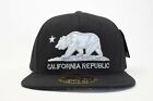 CALIFORNIA REPUBLIC FLORAL ADJUSTABLE SNAPBACK HAT CAP  *NWT*