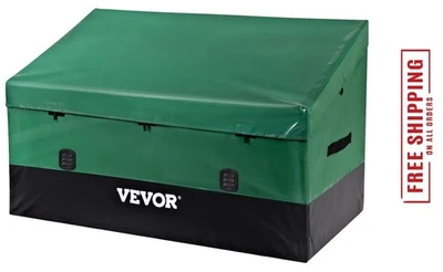 户外储物盒,230 加仑防水 PE 篷布甲板盒带镀锌... — 第 1/4 张图片