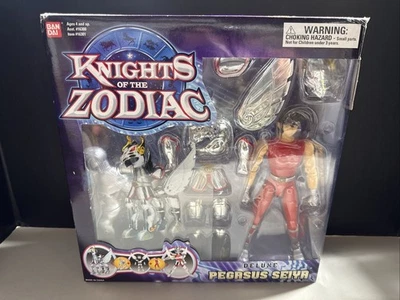 Figura Bandai Caballeros del Zodiaco Deluxe Pegaso Seiya 8" Foto 1 de 4