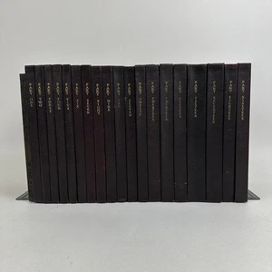 Delphian Text 19 Volumes plus Topical Outlines Leather Bound History Philosophy - Picture 1 of 17