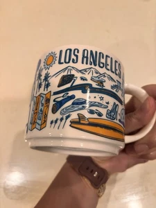 STARBUCKS MUG Limited Edition LOS ANGELES Been There Series GLOBAL COLLECTION R - Picture 1 of 3