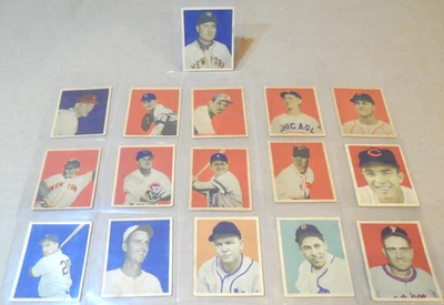 Lote de tarjetas de béisbol Bowman 1949 conjunto de inicio Johnny Mize Munger temprano bueno/en muy buen estado Foto 1 de 4