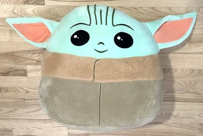 Squishmallow 20” Grogu Plush From Star Wars Mandalorian New With Tags - Image 1 of 4
