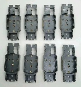 (lot of 8) Aurora AFX T-Jet HO Scale Chassis Bottom Plate Vintage Slot Car (B3) - Imagen 1 de 6