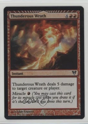 Thunderous Wrath Foil Magic: Avacyn Restored #160 - Image 1 of 2