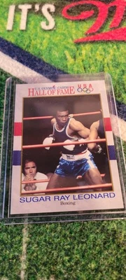 Sugar Ray Leonard 1991 Impel US Olympic Hall of Fame Card #29 - Image 1 of 2