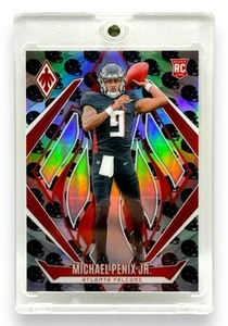 Casco paralelo del equipo de fútbol americano Michael Penix Jr. Panini Phoenix 2024 RC #/399 - Imagen 1 de 2